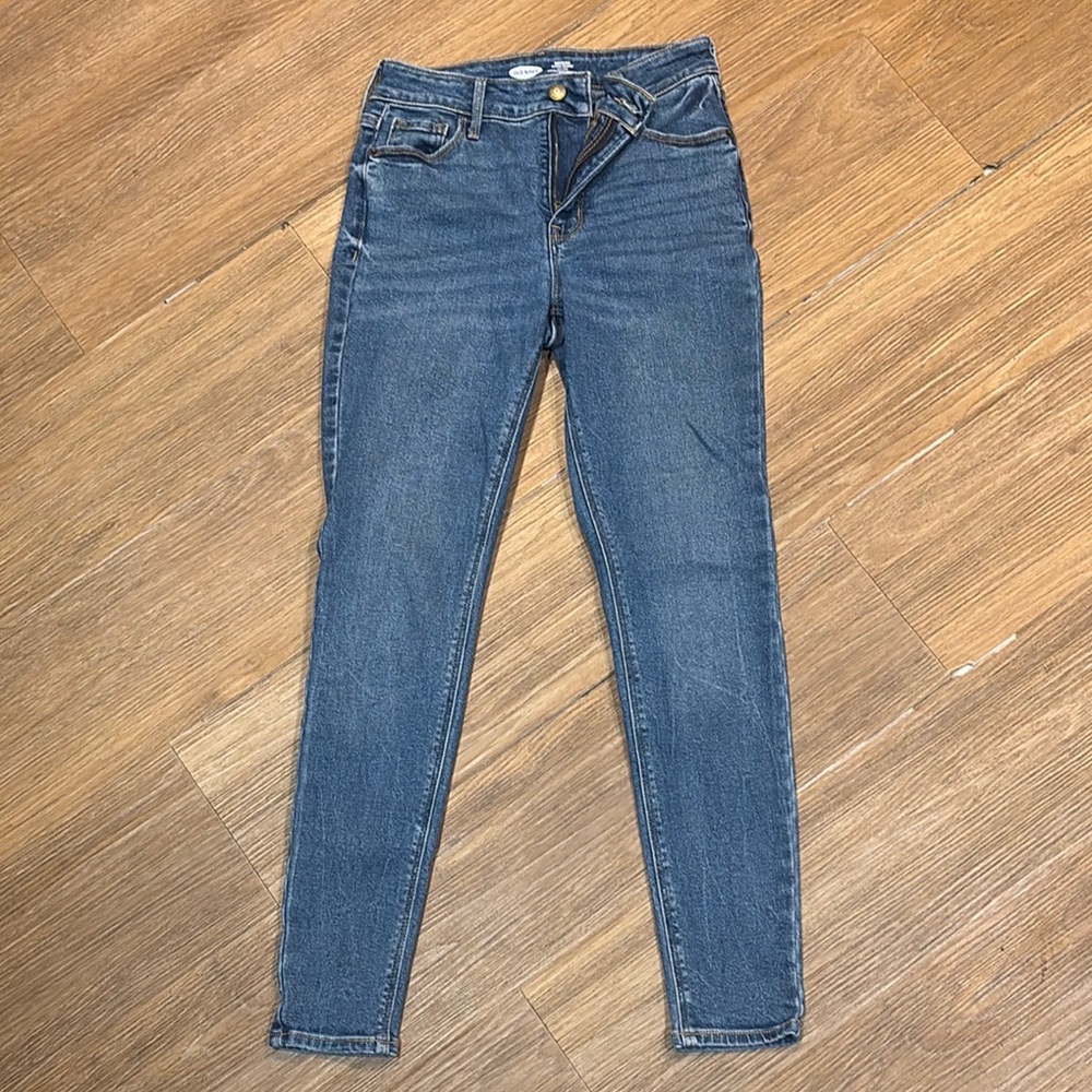 Old Navy Women's Skinny Jeans - Deep Blue